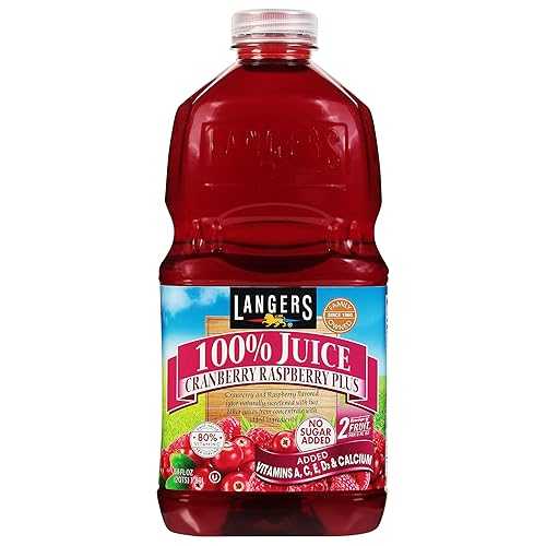 Langers Juice, Cranberry Raspberry Plus, 32 Fl Oz (Pack of 12) 28,819円