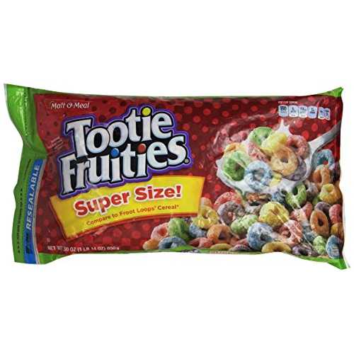 Mom Brand トゥーティー フルーティーズ、30 オンス Malt-O-Meal Mom Brand Tootie Fruities, 30 Oz