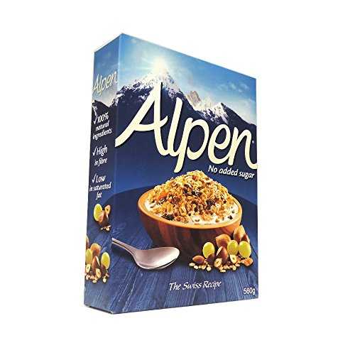 アルペン 砂糖無添加ミューズリー 560g (6個入) Alpen - No Added Sugar Muesli - 560g (Case of 6)