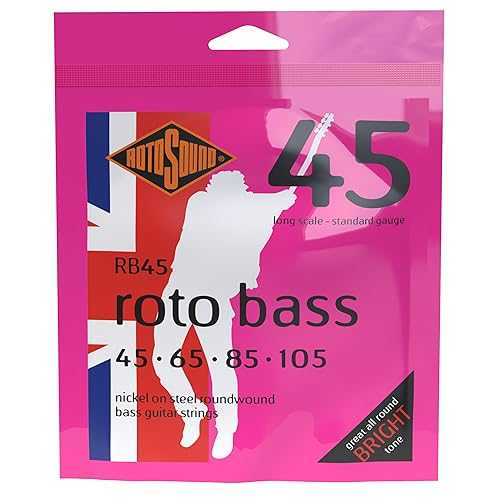 Rotosound RB45 ロトバス ニッケル ラウンドワウンド弦 Rotosound RB45 Rotobass Nickel Roundwound Strings