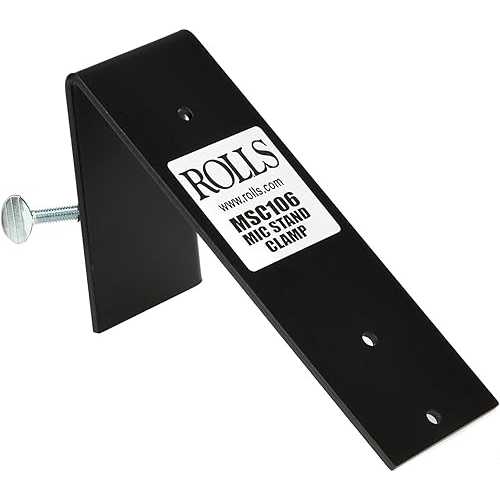 rolls MSC106 Mic Stand Clamp for Accessories