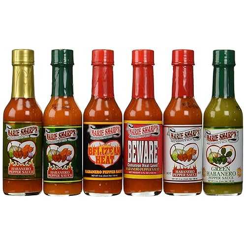 マリーシャープのホットソース 6パックバラエティセット Marie Sharp's Hot Sauce 6 Pack Variety Set