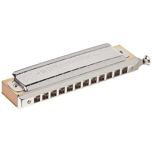 Hohner Accordions 270BX-C Super Chromonica Chromatic Harmonica, Key of C, Brown