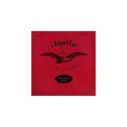Aquila 91U THUNDER REDS, BASS Ukulele/Ashbory Set 4-string, GDAE Tuning