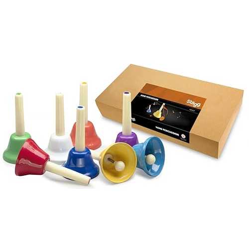 Stagg HB SET スタッグ 8音ハンドベルセット Stagg HB SET Stagg 8 Note Hand Bell Set|Glomarket