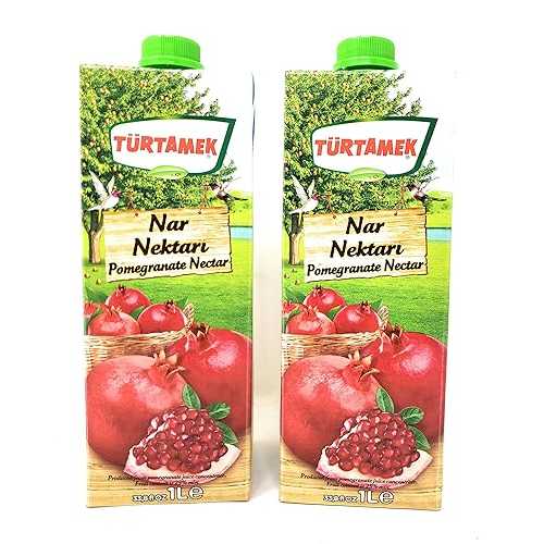 Tamek ザクロ ネクター ジュース (2 パック、合計 67.6 液量オンス)。 Tamek Pomegranate Nectar Juice (2 Pack, Total of 67.6fl.oz).