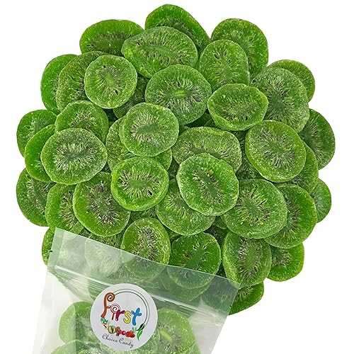 FirstChoiceCandy 甘味付きスライス乾燥キウイ、2 ポンド FirstChoiceCandy Sweetened Sliced Dried Kiwi, 2 Pound
