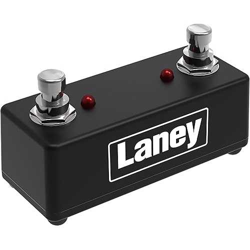 Laney FS2-MINI Dual Switch Mini Pedal Led Status Lights Removable Lead|Glomarket