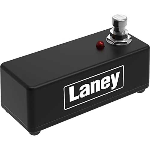 Laney FS1-MINI Single Switch Mini Pedal LED Status Light Removable Lead