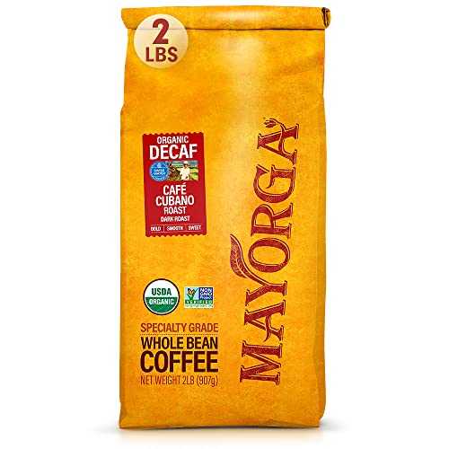 ???? ?? ??? ?? ???? ?? ??? ???, 2??? ??, ???? ?? ???? ??? ??, ???? ??, ?GMO, ??, ???, 100% ? ???? ?? Mayorga Decaf Coffee 2lb Bag Dark Roast Organic Swis