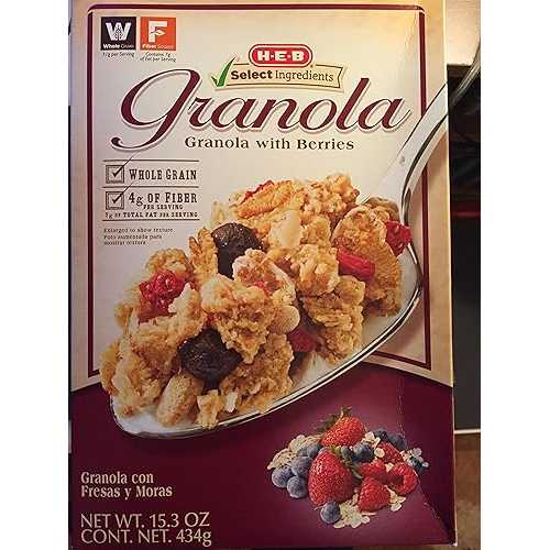 グラノーラ(ベリー入りグラノーラ) HEB Granola (Granola with Berries)