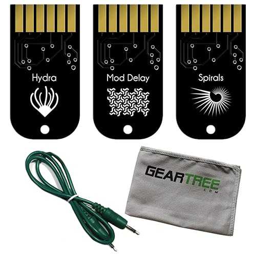 Tiptop Audio Time Domain Bundle Z-DSP Card Pack w/Cable and Cloth