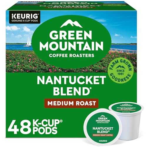?? ??? ?? ???? ??? ???, ?? ?? ??? K-? ??, ??? ??? ??, 48?? Green Mountain Coffee Roasters Nantucket Blend, Single-Serve Keurig K-Cup Pods, Medium Roast Coffee Pods, 48 Count