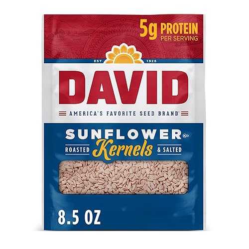 DAVID Sunflower Kernels, Original Flavor, 8.5 oz. (Pack of 12) 10,709円