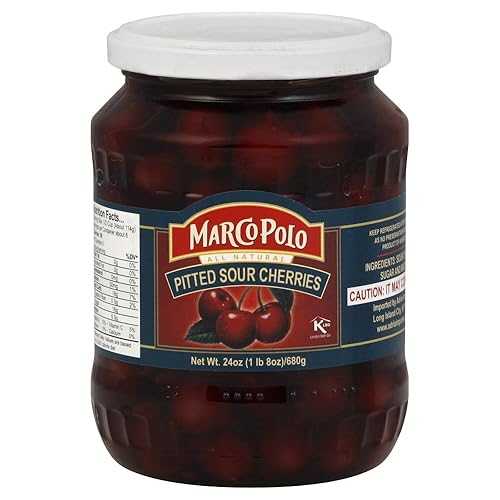 マルコポーロチェリー、サワーピット 24.0オンス Marc O'Polo Marco Polo Cherries, Sour Pitt 24.0 OZ