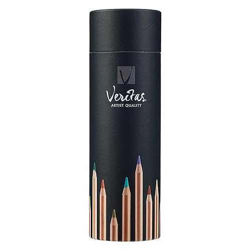 Christian Art Gifts Coloring Pencils Veritas 48/set Round