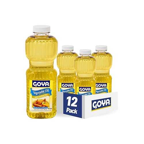 Goya Foods 植物油、24 FL オンス (12 個パック) Goya Foods Vegetable Oil, 24 FL Oz (Pack of 12)