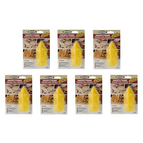 HYDE Tools 43510 Painters Pyramid, Sold as 7 Pack