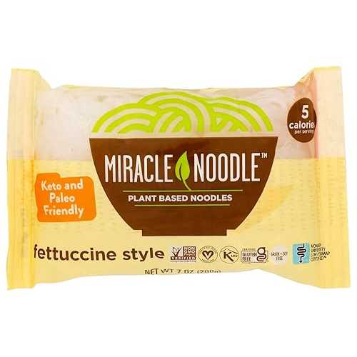 ミラクル ヌードル フェットチーニ 6 パック超お買い得セール Miracle Noodle Fettuccini 6-Pack Super Saver Deal