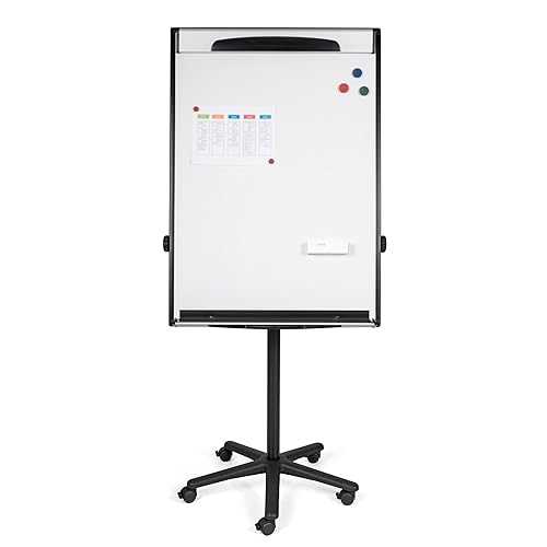 MasterVision Tripod Extension Bar Magnetic Dry-Erase Easel, 69\