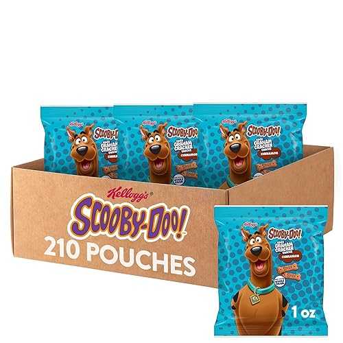 Kellogg's Scooby-Doo! Graham Cracker Sticks, Cinnamon, Made with Whole Grain, 1oz (210 count)|Glomarket
