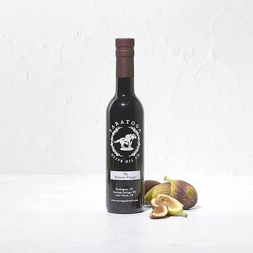 サラトガ オリーブ オイル カンパニー イチジク ダーク バルサミコ ビネガー 200ml (6.8オンス) Saratoga Olive Oil Co. Saratoga Olive Oil Company Fig Dark Balsamic Vinegar 200ml (6.8oz)