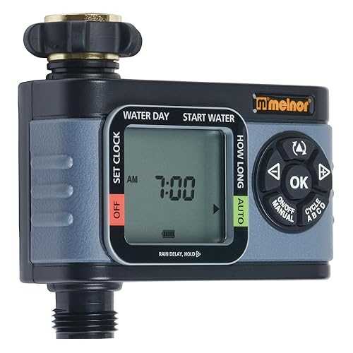 Melnor HydroLogic 1 ゾーン デジタル ウォーター タイマー Melnor HydroLogic 1-Zone Digital Water Timer