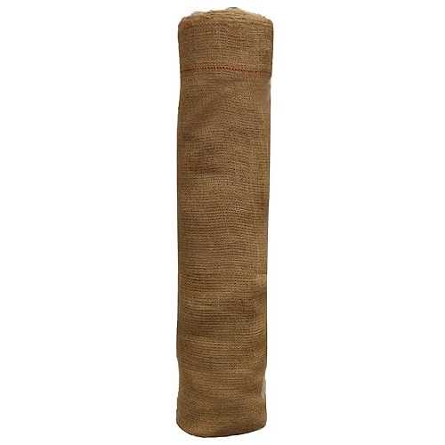 Easy Gardener, 3103, Weed Barrier Fabric, Natural Burlap, 3\u0027 X 150\u0027, Tan