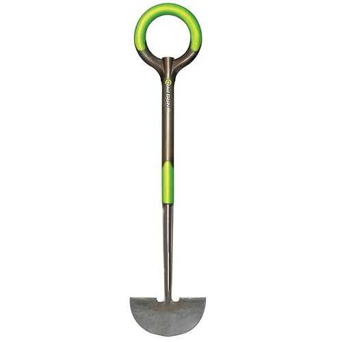 Radius Garden 206 PRO Garden Stainless Steel Edger, One Size, Original Green