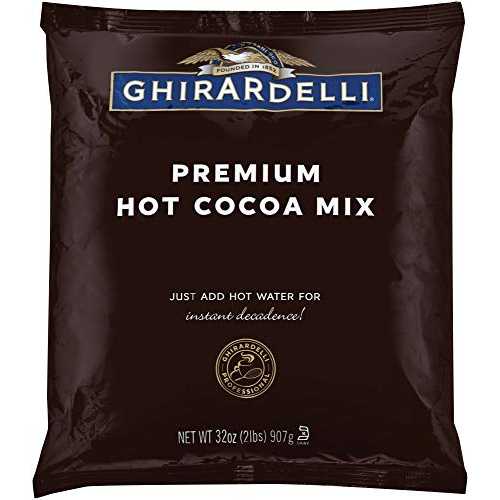 ギラデリ チョコレート プレミアム ホットココア ミックス、32 オンス パッケージ (2 個パック) Ghirardelli Chocolate Premium Hot Cocoa Mix, 32-Ounce Packages (Pack of 2)