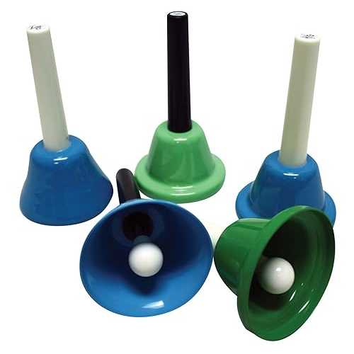 Kidsplay 追加スーパー拡張 5 音ハンドベル セット Kids Play Kidsplay Additional Super Expansion 5-Note Handbells Set