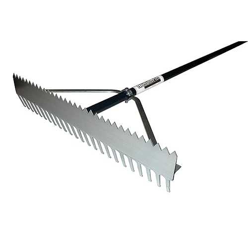 Trigon Sports デュアルパーパスレーキ、24 インチ Trigon Sports Dual Purpose Rake, 24-Inch