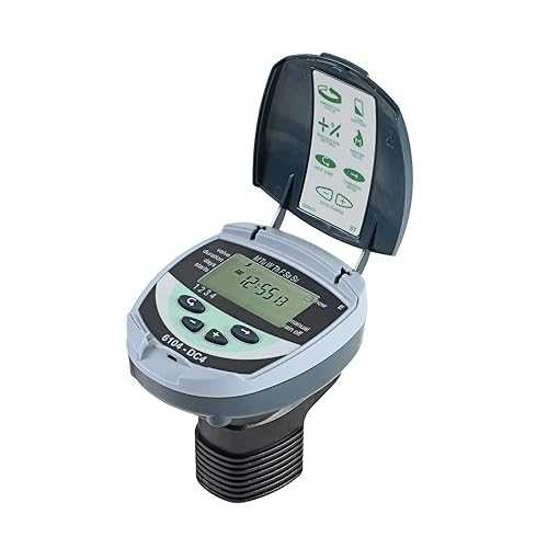 Galcon 61042 DC Zone Sprinkler System Battery Operated programmable, Digital Smart Irrigation Controller for Lawns \u0026 Gardens (4 valves + Master) Watering Timers Off-Grid GAJ4S0002P0 その他-インテリア・寝具・収納