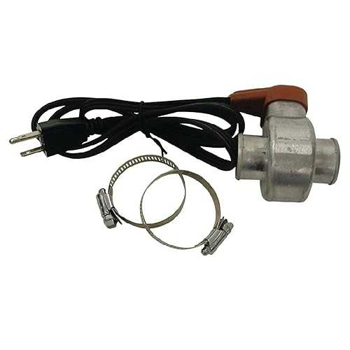 Complete Tractor New 3009-1020 Lower Radiator Hose Heater Compatible with/Replacement for Tractor 600 Watt 1 1/4\" Diameter 12V"