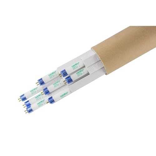 LightWise LWF54T5HO865 8pack 4 FT 6500K T5 HO Fluorescent Grow Light Bulbs (8, 6500k - Blue - Veg)