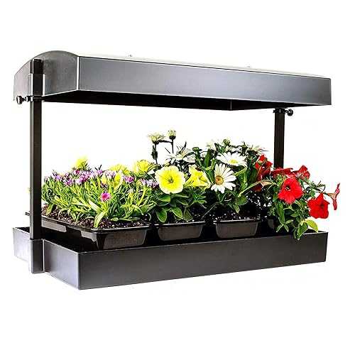 SunBlaster Grow Light Garden, Black 1600200 Grow Light Garden, Black
