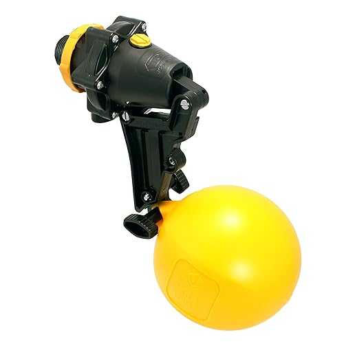 Jobe Valves Detach Short Tail, 1.25", Yellow/Black (Does NOT Have Nut and Washer)|Glomarket