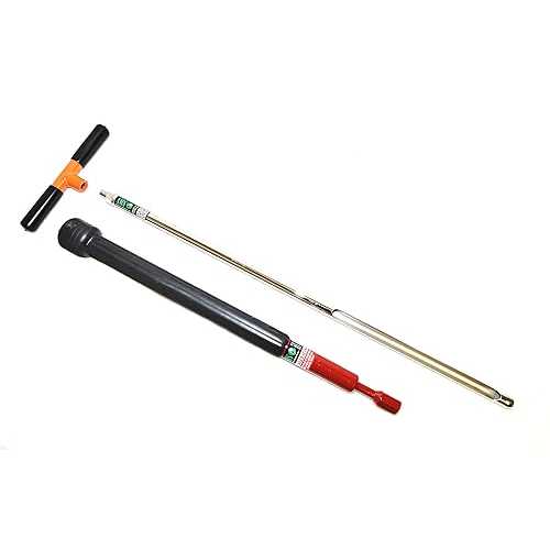 AMS 401.07 メッキ土壌プローブ、スライド ハンマー付き、7/8 インチ x 33 インチ AMS 401.07 Plated Soil Probe with Slide Hammer, 7/8\\\