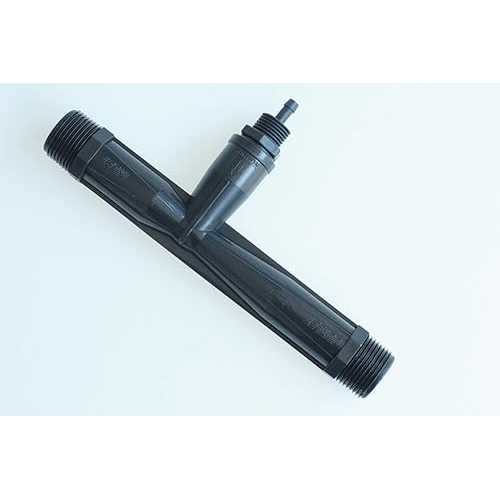 TRKIMAL Pvdf Venturi Injector 1” Inch Gas-Liquid Mixing Venturi Injection for Ozone Generator, Agriculture Fertilizer Irrigation, Sewage Treatment, Dosing Device, Jet Device