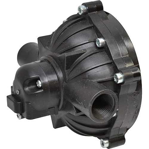 Everflo EF7000-KIT 12V Diaphragm Pump Head, Black 18,279円