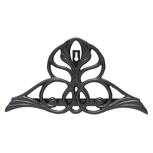 Whitehall Products Victorian ホースホルダー、ブラック Whitehall Products Victorian Hose Holder, Black
