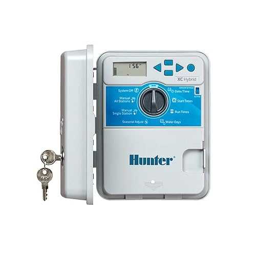 Hunter スプリンクラー XCH1200 X-Core 変わり種 12 ステイション屋内または露天スプリンクラー タイマー Hunter Sprinkler XCH1200 X-Core Hybrid 12-Station Indoor or Outdoor Sprinkler Timer