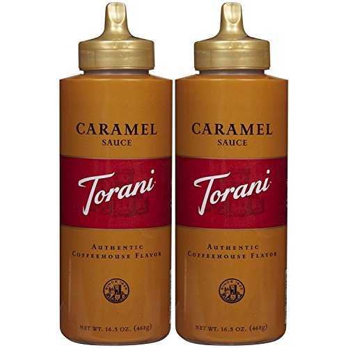 Torani Original Caramel Mocha Sauce, 16.5 oz, 2 pk