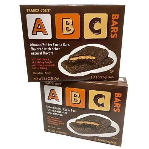 トレーダージョーズ ABC アーモンドバターココアバー - 2 ボックスバンドル - 12 バー Trader Joe's ABC Almond Butter Cocoa Bars - 2 Box Bundle - 12 Bars