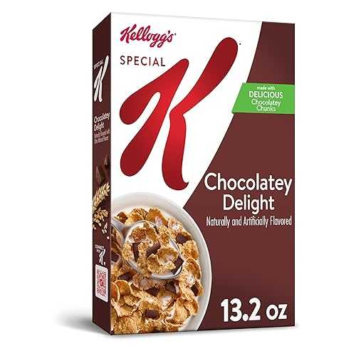 ??? K ?? ?? ???, 11?? ??? ? ???, ??? ????, 13.2oz(374.2g) ?? (1??) Special K Cold Breakfast Cereal, 11 Vitamins and Minerals, Chocolatey Delight, 13.2oz Box (1 Box)