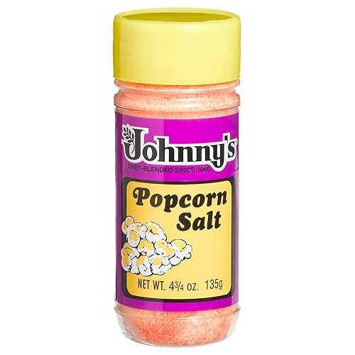 Johnny's Fine Foods ソルトポップコーン、4.7500 オンス (6 個パック) Johnny's Fine Foods Salt Popcorn, 4.7500-ounces (Pack of6)