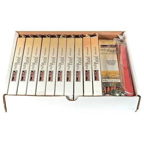 GENERAL'S Multipastel Chalk Pencils Class Pack