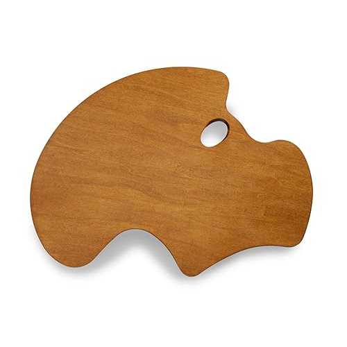 ニュー ウェーブ パレット、自信のある表情、メープルウッド、左手で持つ (00201) New Wave Palette, Expression Confident, Maple Wood, Hold in Left Hand (00201)