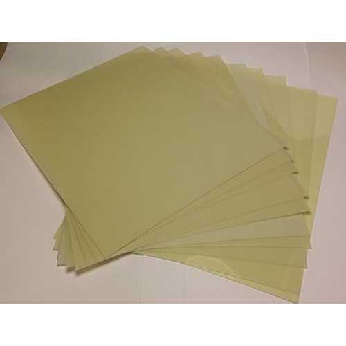 Kraiovim Heavy Duty 14mil Rigid Poly Stencil Sheets - .014\