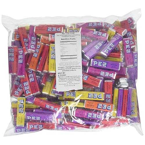 ペッツ キャンディー シングルフレーバー 5 ポンド バルクバッグ (各種) Pez Candy Single Flavor 5 Lb Bulk Bag (Variety)